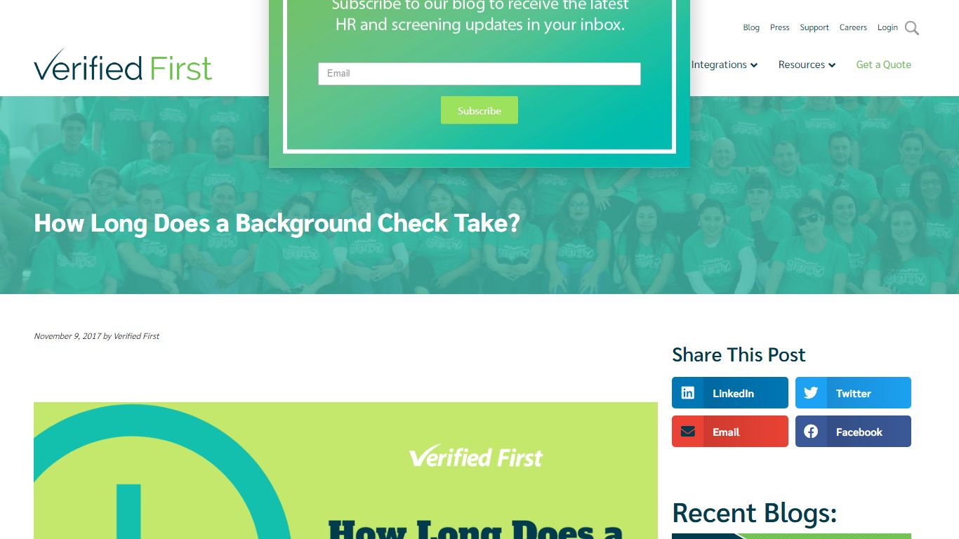 How Long Does a Background Check Take? - Verified First
